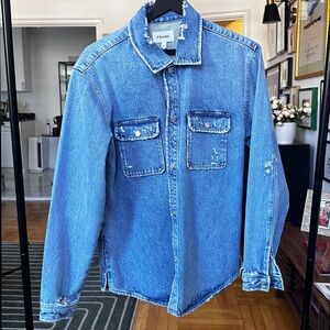 FRAME denim over shirt size S